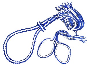 Muay Thai Authentic Mongkol Prajead Set for Kids : White-Blue