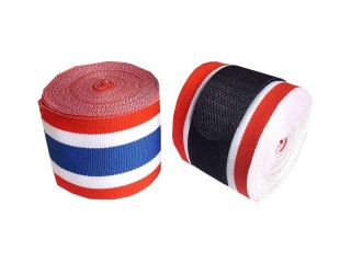 KANONG Kids Elastic Muay Thai Hand wraps : Thai Flag