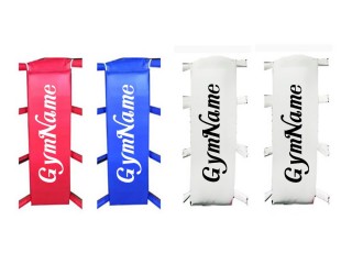 Customized Muay Thai Ring Corner Posts (set of 4) : Red/Blue/White