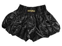 Kanong Gladiator Muay Thai Skirt shorts : KNS-139-Black